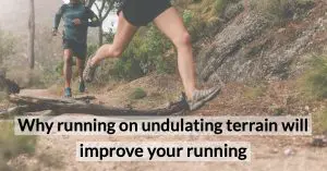 Running on undulating terrain